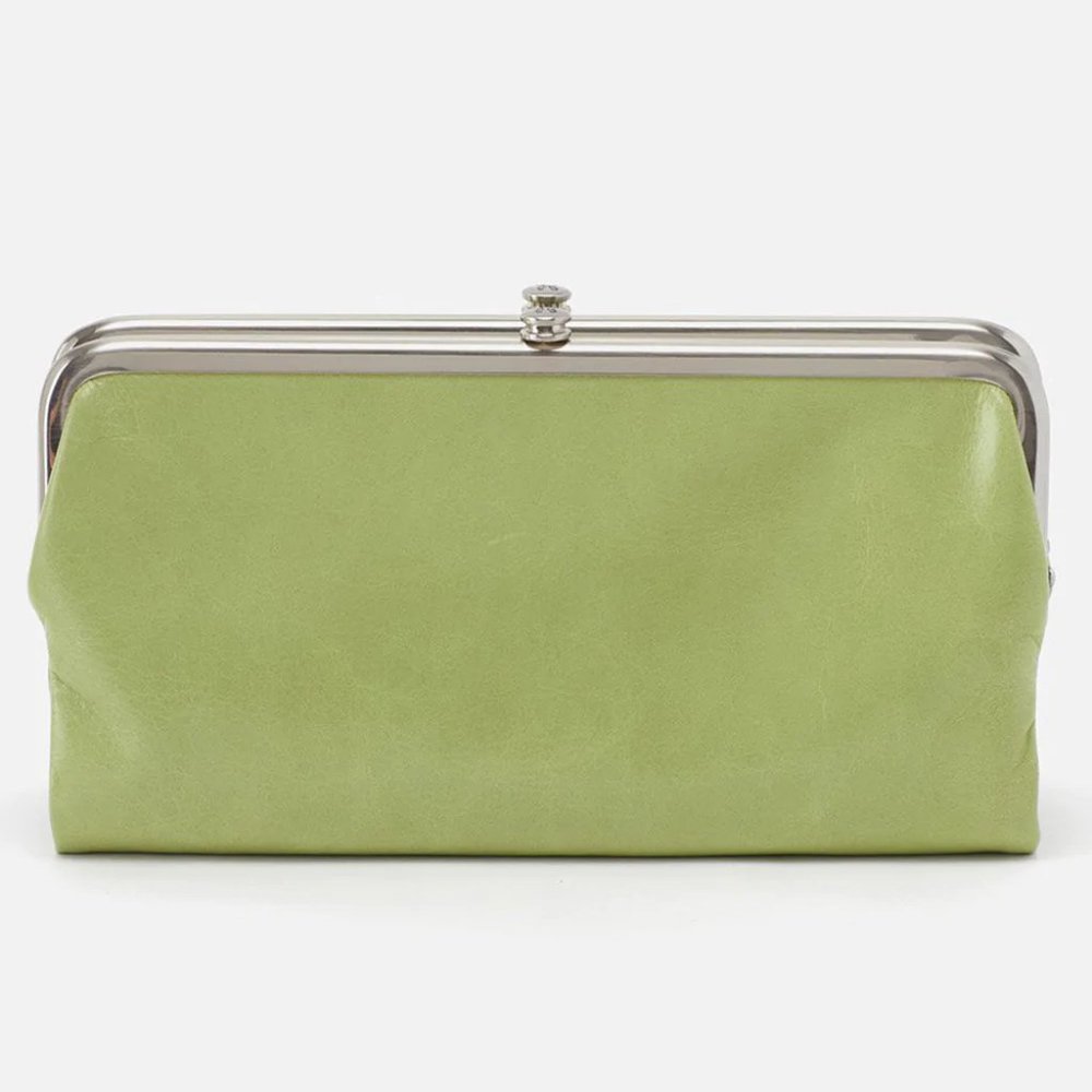 NWT New Hobo Lauren Wallet Clutch Seamist Leather Retired Rare